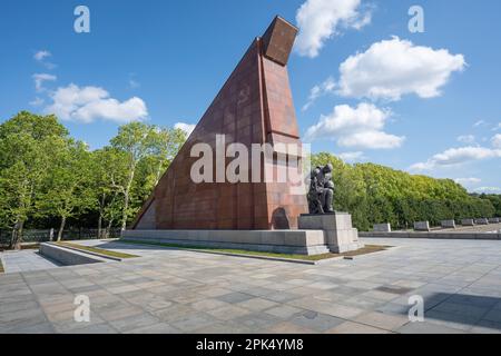 Sowjetisches Kriegsdenkmal im Treptower Park - Berlin Stockfoto