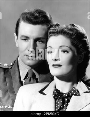 MICHAEL REDGRAVE und RACHEL KEMPSON Portrait im CAPTIVE HEART 1946 Regisseur BASIL DEARDEN Produzent Michael Balcon Ealing Studios / Eagle - Lion Distributors Ltd Stockfoto