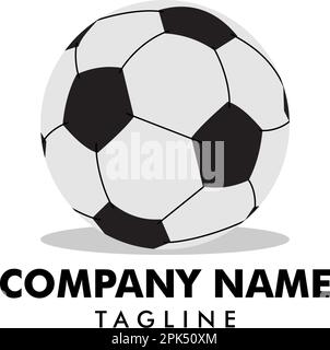 Vektordarstellung des Fußballsymbols Stock Vektor