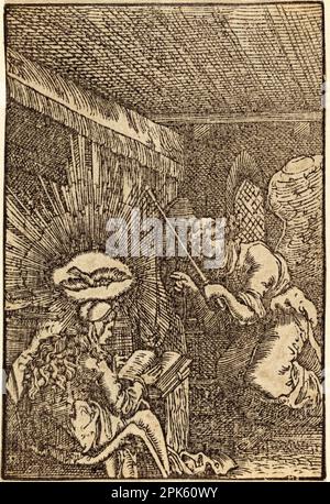 Albrecht Altdorfer, die Verkündigung, c. 1513, Holzschnitt Stockfoto