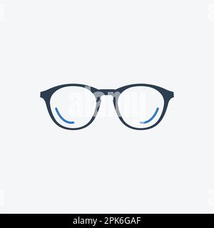 Symbol Für Sonnenbrille. Bearbeitbare Vektor-EPS-Symboldarstellung. Stock Vektor