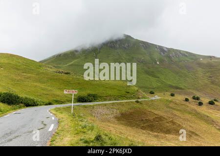 Col du Lautaret, Bergpass in den französischen Alpen, Le Bourg-dOisans, Departement Hautes-Alpes, Frankreich Stockfoto