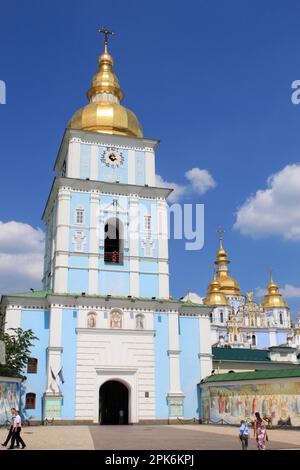 Golden Gate Church, St. Michaels Kloster, St. Michael's Square, Kiew, Ukraine Stockfoto