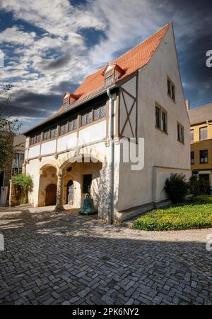 Geburtsort von Martin Luther, Museum, Luther Stadt Eisleben, Sachsen-Anhalt Stockfoto