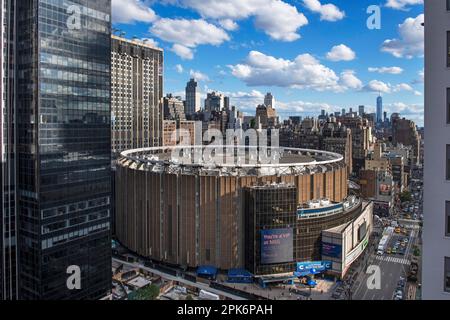 Madison Square Garden, Manhattan, New York City, USA Stockfoto