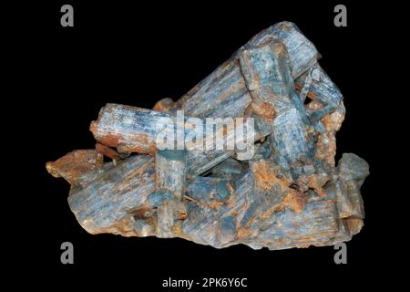 Berylsorte Aquamarine Stockfoto