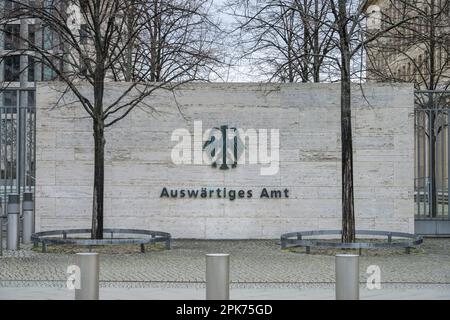 Auswärtiges Amt, Kurstraße, Mitte, Berlin, Deutschland Stockfoto