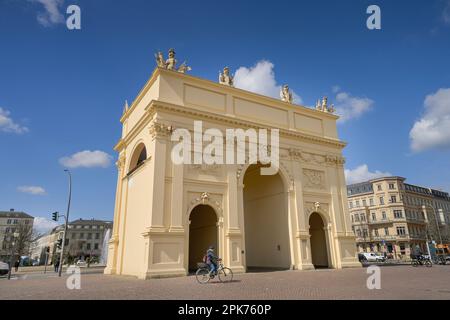 Brandenburger Tor, Luisenplatz, Potsdam, Brandenburg, Deutschland Stockfoto