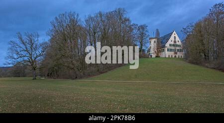 Rosenau Palace, Geburtsort von Prinz Albert, der Gemahl von Königin Victoria, Coburg, Bayern, Deutschland, Europa Stockfoto