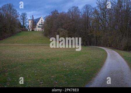 Rosenau Palace, Geburtsort von Prinz Albert, der Gemahl von Königin Victoria, Coburg, Bayern, Deutschland, Europa Stockfoto