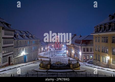 Stadtbild von Gotha in Thüringen, Deutschland. Stockfoto