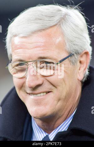 ARCHIVFOTO: Marcelo LIPPI wird am 11. April 2023 75 Jahre alt, Bundestrainer Marcello LIPPI (Italien) Juventus Turin - SV Werder Bremen 2:1, Football Champions League am 07.03.06, season0506 ?Sven Simon#Prinzess-Luise-Straße 41# uhr 45479 Muelheim/R #Tel. 0208/9413250#Fax. 0208/9413260#Kto.1428150 C ommerzbank E ssen BLZ 36040039# www.SvenSimon.net Keine Nutzung des Internets oder der Online-Dienste vor Spielende. Stockfoto