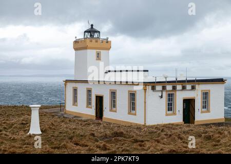 der leuchtturm von duncansby Stockfoto