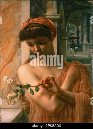 Psyche in the Temple of Love 1882 von Edward Poynter Stockfoto