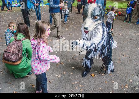 Skipton Puppet Festival 2015. Stockfoto