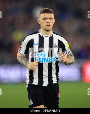 Kieran Trippier von Newcastle United während des Premier League-Spiels im London Stadium. Bilddatum: Mittwoch, 5. April 2023. Stockfoto