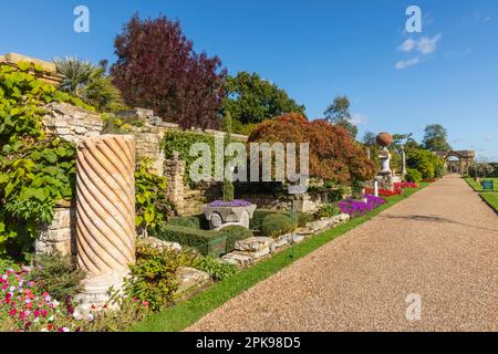 England, Kent, Hever, Hever Castle, Die Italienischen Gärten Stockfoto