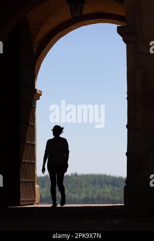 06.05.2018, Deutschland, Thüringen, Eisenach - im Inneren der Wartburg (UNESCO-Weltkulturerbe), vier architektonische Stile: Romanisch, gotisch, Renaissanc Stockfoto