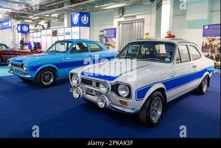 Ford Escorts RS 2000 The Classic Car Show London UK Stockfoto