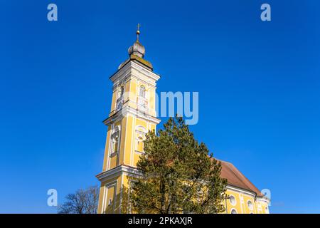 Deutschland, Bayern, Grafschaft Erding, Altenerding, Itzling, Kirche St. Vitus Stockfoto