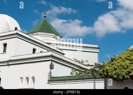 Die Außenseite des Grande Mosquee de Paris, Frankreich Stockfoto