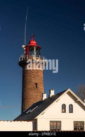 Leuchtturm Fornæs Fyr, Jütland, Dänemark Stockfoto