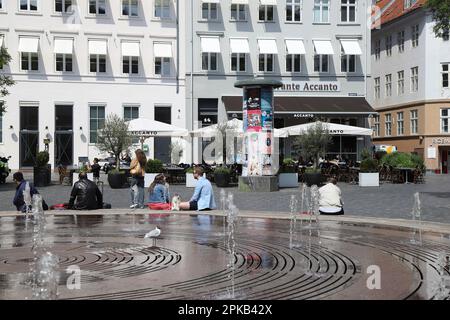 Kopenhagen, Dänemark, Kultorvet Stockfoto