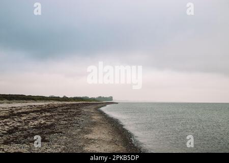 Schlei bei Maasholm und Kappeln Stockfoto