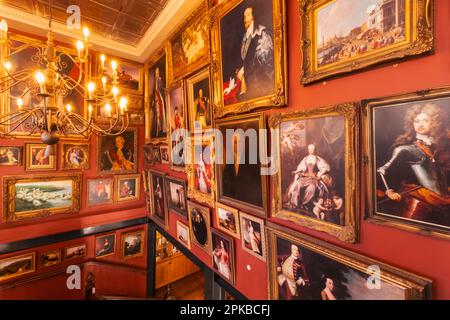 England, Dorset, Dorchester, Poundberry Village, The Duchess of Cornwall Hotel and Pub, Innenansicht Stockfoto