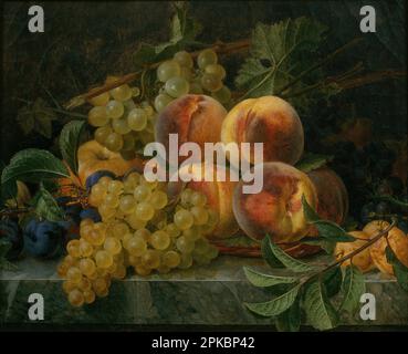 Still Life 1814 von Francisco Lacoma y Fontanet Stockfoto