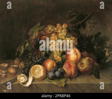 Still Life 1808 von Francisco Lacoma y Fontanet Stockfoto