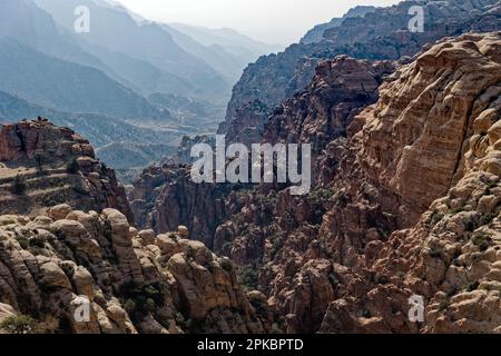 Das Dana Biosphärenreservat, Jordan. Kredit: MLBARIONA/Alamy Stock Photo Stockfoto