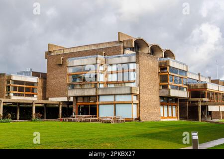 Churchill College, Teil der University of Cambridge, Ostengland Stockfoto