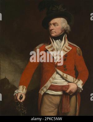 Ein Offizier in der Ostindien-Uniform des 74. Regiments (Highland), zuvor Colonel Donald Macleod, ca. 1796 von John Opie Stockfoto