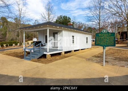 Tupelo, MS - Januar 2023: Geburtsort von Elvis Presley Stockfoto