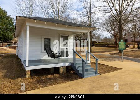 Tupelo, MS - Januar 2023: Geburtsort von Elvis Presley Stockfoto