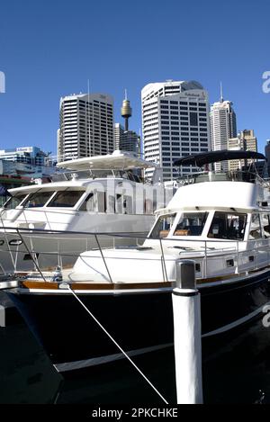 40. Sydney International Boat Show im Darling Harbour in Sydney, Australien, am 7. August 2007. Stockfoto