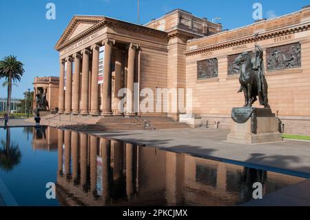 Art Gallery of NSW on the Domain, Sydney, New South Wales, Australien Stockfoto