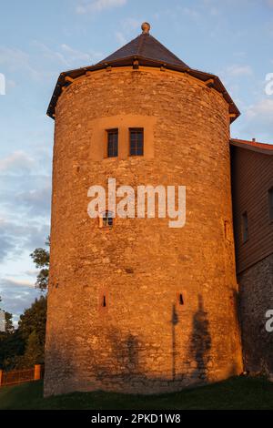 Güntersberge Burg Stockfoto