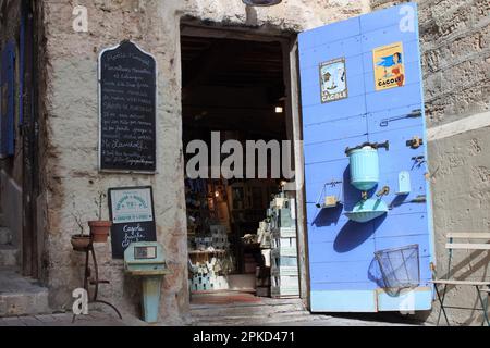 Souvenirladen, Le Panier, Marseille, Frankreich Stockfoto