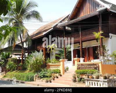 Riverside Guesthouse, Pension, Luang Prabang, Luang Prabang Province, Laos Stockfoto