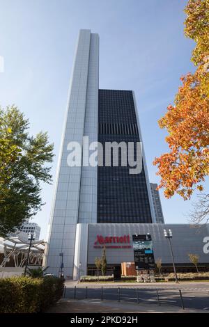 Marriott Hotel, Westend Gate, Frankfurt Am Main, Hessen, Deutschland Stockfoto