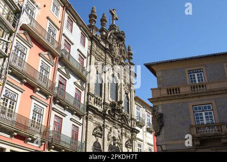 Kirche der Barmherzigkeit in Porto Stockfoto