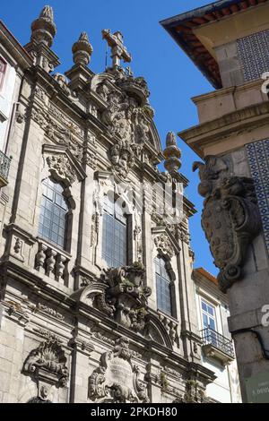 Kirche der Barmherzigkeit in Porto Stockfoto