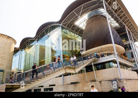 Bordeaux, Frankreich, moderne Architektur, öffentliche Gebäude, Gerichtsgebäude, Rechtsgerichte, Front, Credit Architect: RSHP Stockfoto