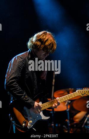 Nick McCabe - The Verve, V2008, Hylands Park, Chelmsford, Essex, Großbritannien - 17. August 2008 Stockfoto