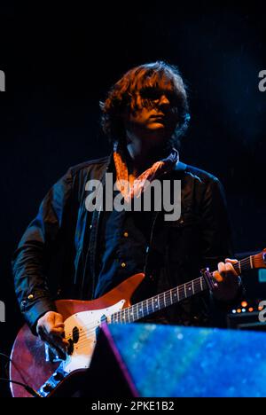 Nick McCabe - The Verve, V2008, Hylands Park, Chelmsford, Essex, Großbritannien - 17. August 2008 Stockfoto