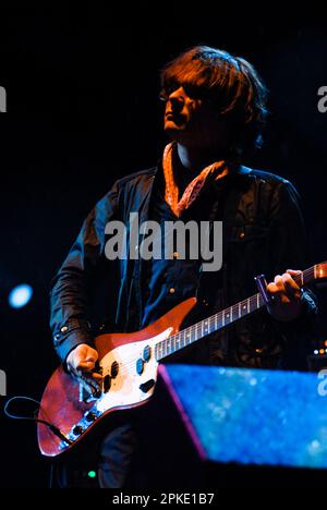 Nick McCabe - The Verve, V2008, Hylands Park, Chelmsford, Essex, Großbritannien - 17. August 2008 Stockfoto