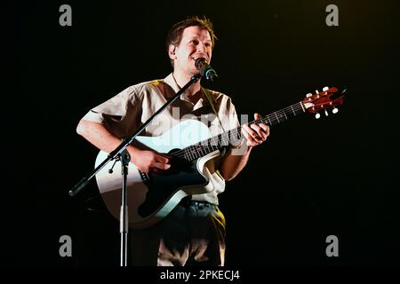 Alcatraz, Mailand, Italien, 06. April 2023, Eugenio in der Via di Gioia während Eugenio in der Via Di Gioia - 10 Anni Tour 2023 - Italienisches Sängerkonzert Stockfoto