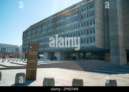 hubert humphrey Gebäude USA washington dc Gebäude Stockfoto